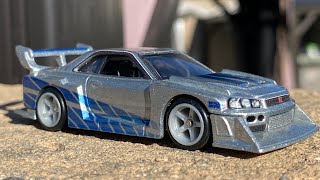 Hot Wheels Team Transport Fast and Furious Liberty Walk Nissan Skyline R34 Unboxing/Review!