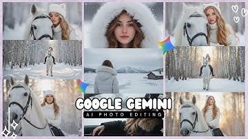 Instagram Trending Snow Ai 3 Photos Photo Editing in Google Gemini | Snow ai trend