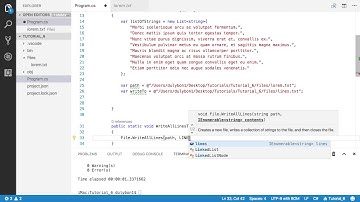 WriteAllLines Tutorial