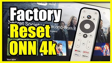 How to Factory Reset your ONN 4k Streaming BOX (Google TV)