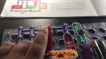 Snap Circuits - Eip 53 - Flashing Laser Light with Sound