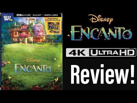 Encanto Blu-ray vs 4K Blu-ray Comparison (HDR version) 