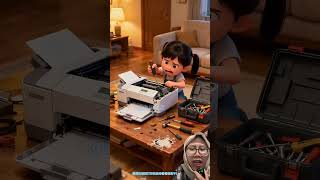 Kakak Masuk Ke Dalam Printer