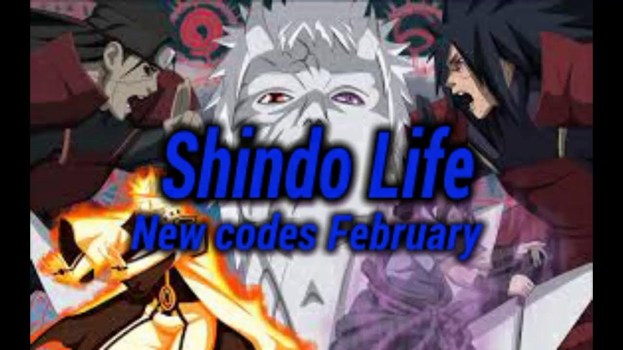 Shindo Lifenew codes february YouTube