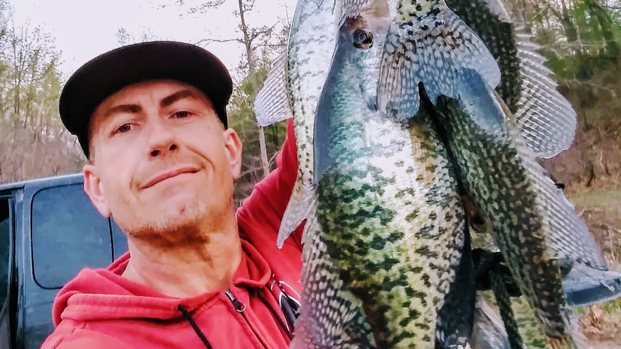 Crappie Fishing for Dinner how to fish with BFS gear DIY 