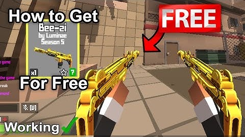 How to get Bee-zi Skin for FREE in Krunker.io (WORKING)