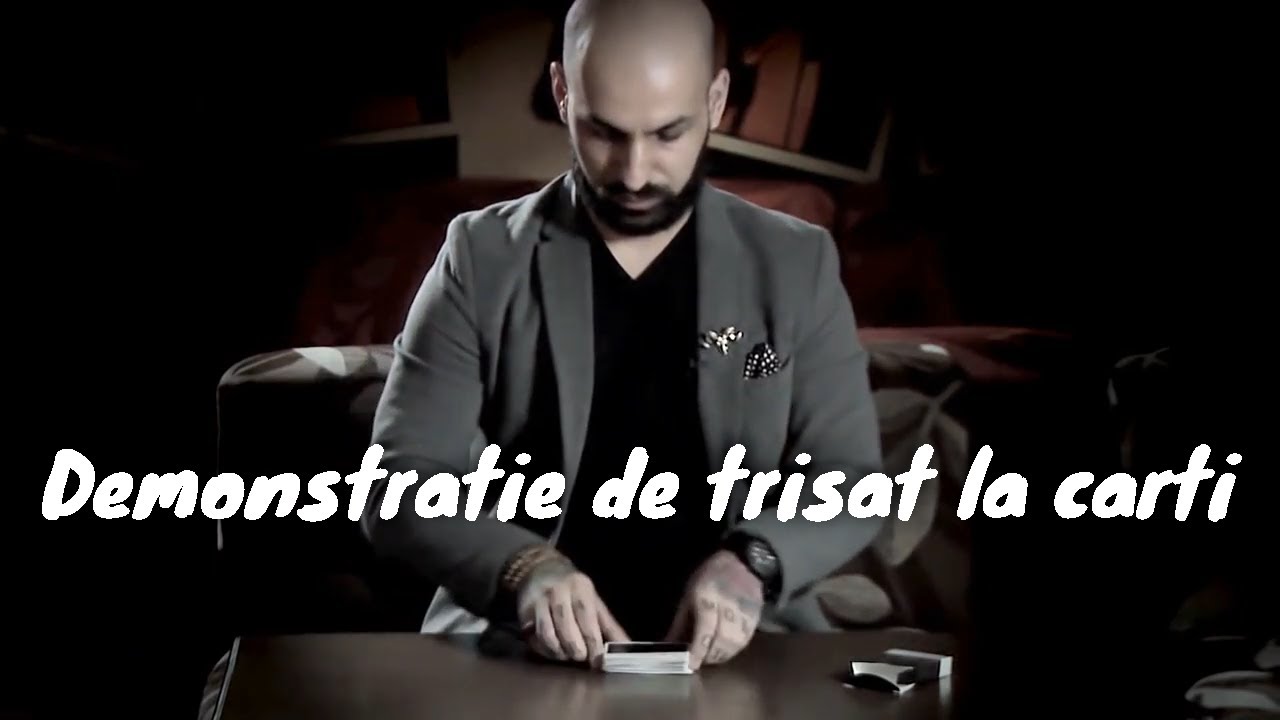 Demonstratie de trisat la carti (Gambling demonstration)