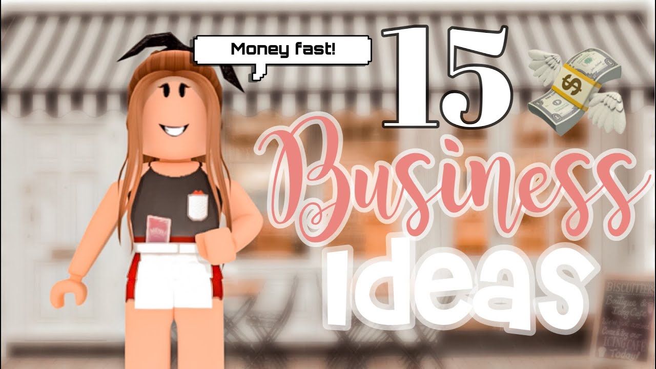 15 good BUSINESS ideas in Bloxburg to make MONEY I Business build ideas