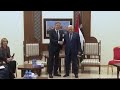 US Secretary of State Blinken meets Mahmoud Abbas in Ramallah