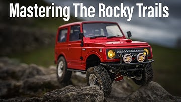 WPL C74 Suzuki Jimny JA11 Mastering The Rocky Trails