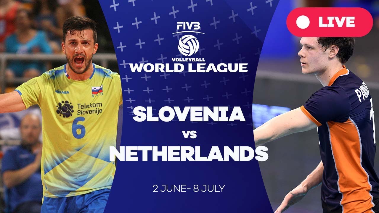 Slovenia v Netherlands - Group 2 2017 FIVB Volleyball World League