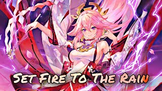 Set Fire To The Rain - Yae Miko Cover (ai cover)
