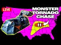 Tornado outbreak chase w dominator 3  top tier chasers