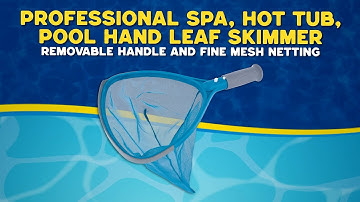 Professional Spa, Hot Tub, Pool Hand Leaf Skimmer Net with Handle