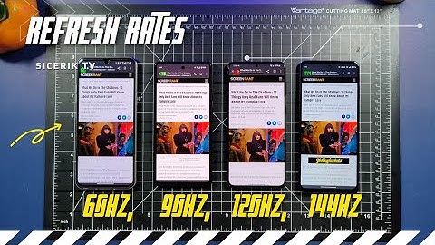 Refresh Rates | 60hz, 90hz, 120hz, 144hz Can You See The Difference?