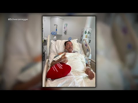 Arnold Schwarzenegger thanks Cleveland Clinic doctors, strolls through city following heart surgery