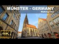 ⛅ | 🇩🇪 | MÜNSTER Walking Tour | GERMANY |  4K UHD |