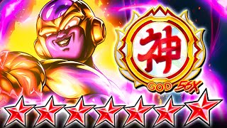 (Dragon Ball Legends) ULTRA GOLDEN FRIEZA DOMINATES RANKED PVP FOR GOD RANK#56!