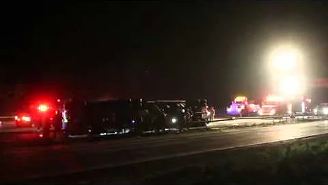 Truck accident closes southbound I 684 in Katonah   Video Library   The Journal News   lohud com