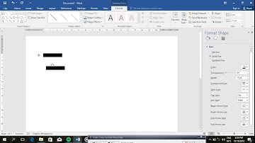 MS word 2016 floor plan video tutorial