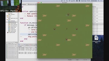 Defold War Battles tutorial. Part 14 - GUI, message passing