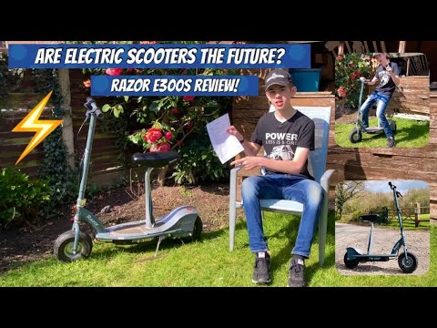 Are Electric Scooters The Future? Razor E300s Review!