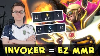 Miracle Invoker — 2 games 50 MMR