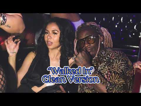 Mariah The Scientist Feat Young Thug Walked In Clean Version