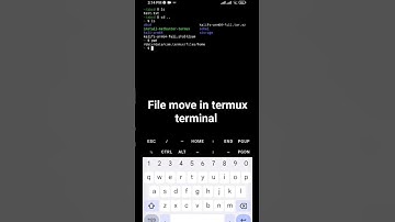 file move in termux terminal