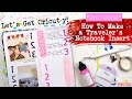 🖨 ✂️ 📔 LET'S GET CRICUT-Y!! // How To Make a Gratitude Traveler's Notebook Using the Cricut Maker