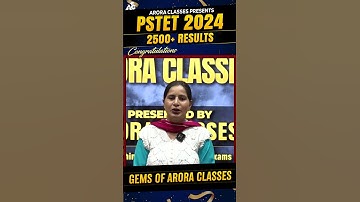 Pstet 2024 Qualified | Sheenampreet | Gems of Arora Classes