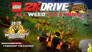 LEGO 2K DRIVE: Prospecto Valley (All Weed Locations) - HTG