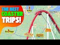 Top 10 - Roller Coaster Road Trips EVERYONE needs To Take! 🇺🇸 🇨🇦