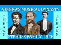 Viennas musical dynasty  the strauss family tree