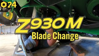 How to Change Blades on John Deere Z930M Zero Turn Mower Thumbnail