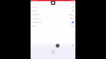 QS Netball App: How to change the Image quality
