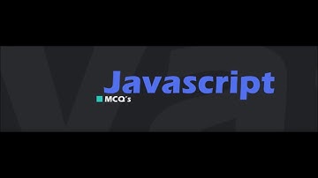 JavaScript MCQ