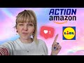 Vlog 154  haul action amazon courses lidl nox parfums 