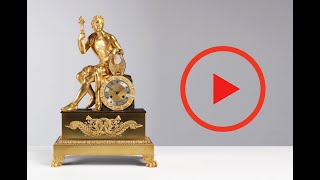 French Pendule - Apollo with Lyre, circa 1830