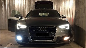 How to use/turn on fog lights on AUDI A1, A2, A3, A4, A5, A6, A7, A8, Q3, Q5, Q7, Q8