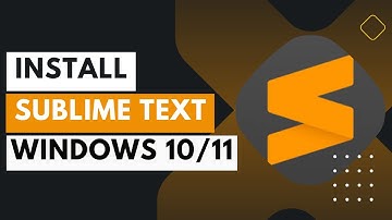 How to Install Sublime Text on Windows 10 & Windows 11 !