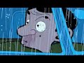 Rain rain rain  animated compilation  mr bean cartoon