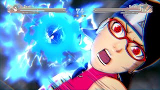 Sarada Mangekyo Sharingan vs Kawaki - Naruto Shippuden Ultimate Ninja Storm 4 (4K 60FPS)