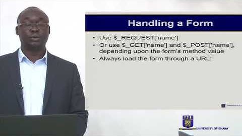 CSIT 206 : Session 2 –PHP & HTML Forms