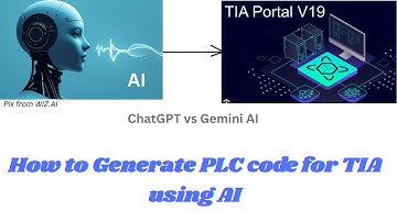How to generate PLC code for TIA Portal using AI