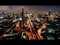 4K Time Lapse Krung Thonburi Road, Sathorn, Bangkok City, Thailand