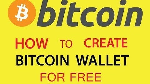 How to create a bitcoin wallet and address