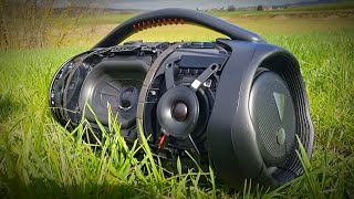 JBL Boombox 3 Low frequenzy bass test 100%