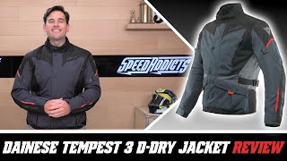 Dainese Tempest 3 D-Dry Jacket Review at SpeedAddicts.com