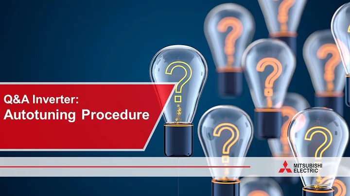 Q&A INVERTER - Autotuning Procedure I Mitsubishi Electric